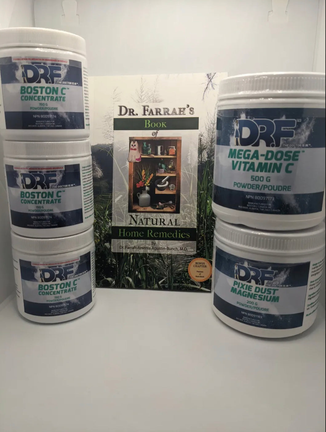FREE Dr. Farrah Book with 1 Month Combo